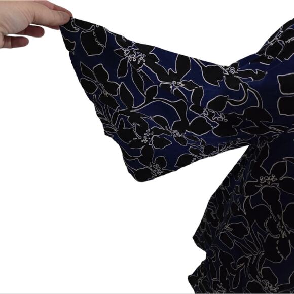 Tommy Bahama Hawaiian Tropical Floral Oversized Shirt Size XS - Picture 4 of 6